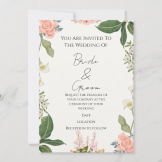 Convite de Casamento