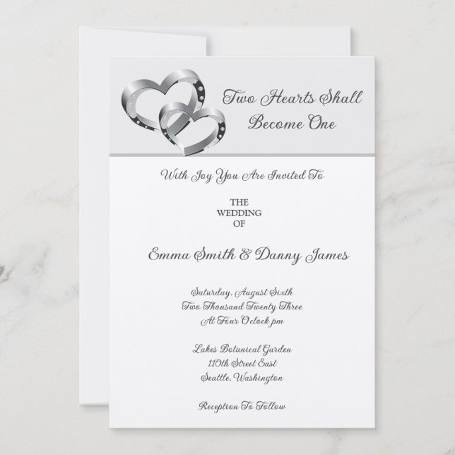 Convite De Casamento (Frente)