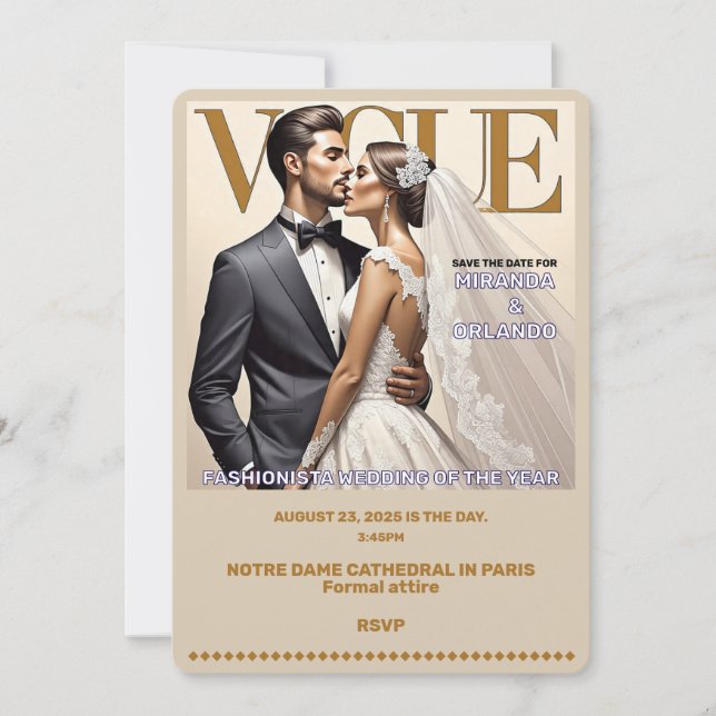 " CONVITE DE CASAMENTO " (Frente)