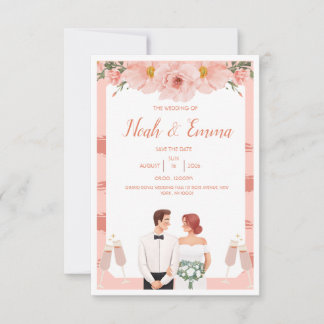Convite de casamento