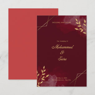 Convite de Casamento