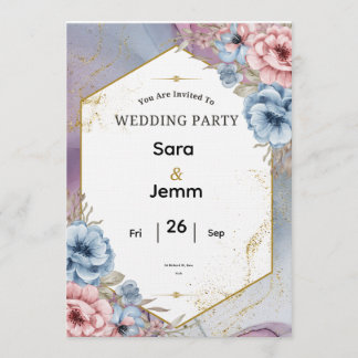 Convite de Casamento