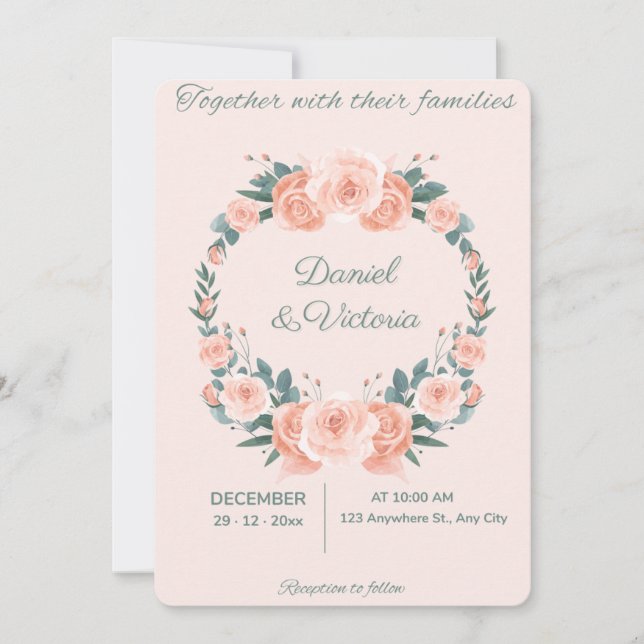 Convite de Casamento (Frente)