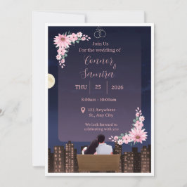 Convite de casamento