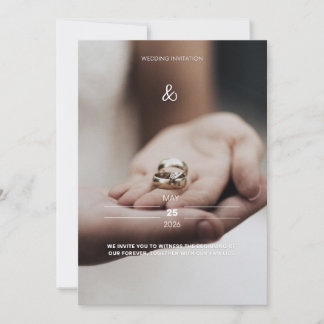 Convite de casamento 