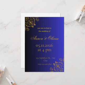 convite de casamento