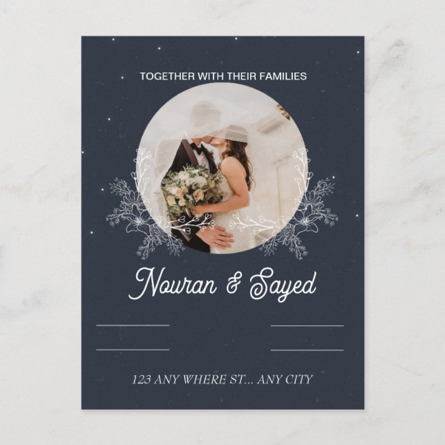 Convite De Casamento (Frente)