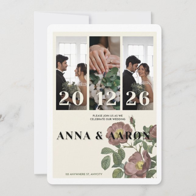Convite de casamento (Frente)