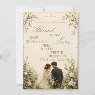 convite de casamento