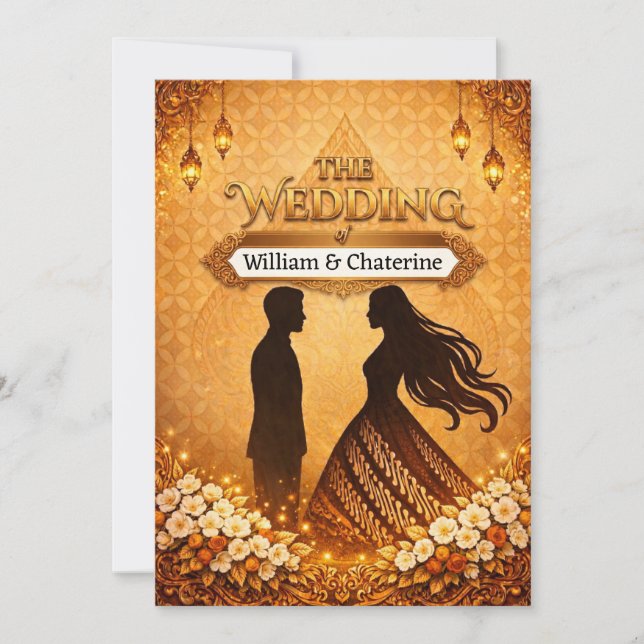 Convite de Casamento  (Frente)
