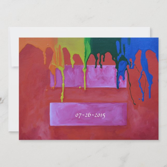 Convite De Casamento (Frente)