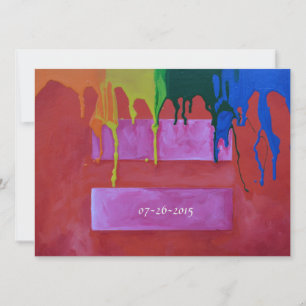 Convite de casamento