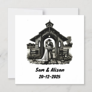 Convite de casamento
