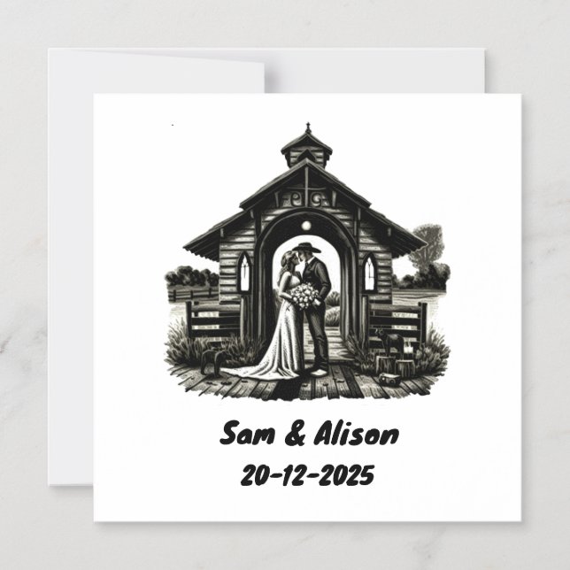 Convite de casamento (Frente)