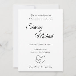 Convite de Casamento