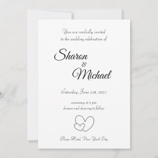 Convite de Casamento