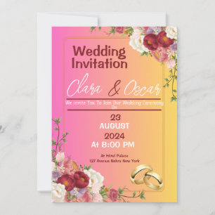 Convite De Casamento