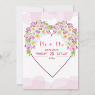 Convite de casamento