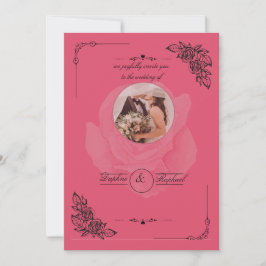 convite de casamento