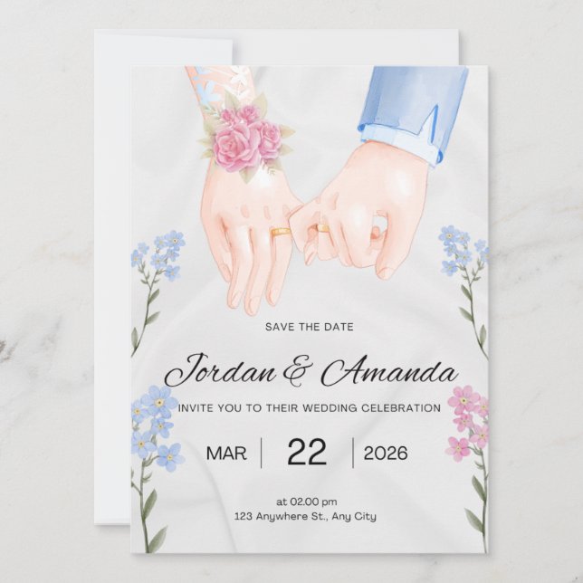 Convite de Casamento (Frente)