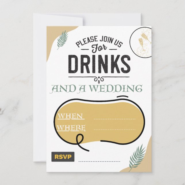 Convite de casamento (Frente)