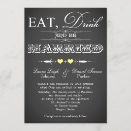 Convite de casamento 4 do quadro da tipografia do