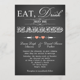 Convite de casamento 6 do quadro da tipografia do