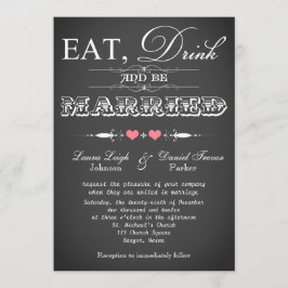 Convite de casamento 7 do quadro da tipografia do