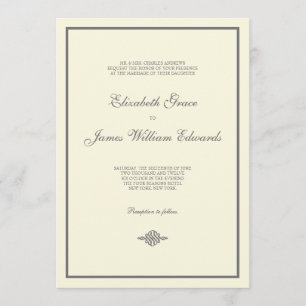 Convite De Casamento // A Coleção Elegante