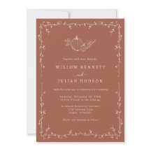 Convite de Casamento Abóbora