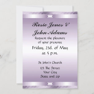 Convite de Casamento Agradável