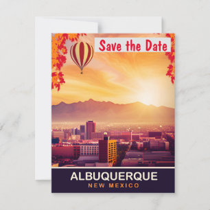 Convite de casamento Albuquerque Balloon Sky