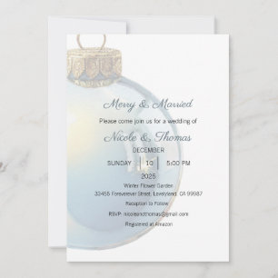 Convite de Casamento, Alegre & Casado