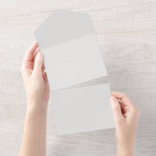 Convite de casamento All-in-One Personalizado - Br