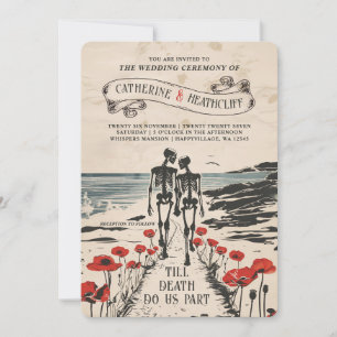 Convite de Casamento Amor Eterno pelo Mar