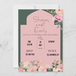 convite de casamento, anúncio de noivado