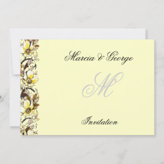 Convite de Casamento, Anúncio e Convite