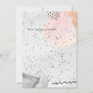convite de casamento aquarela