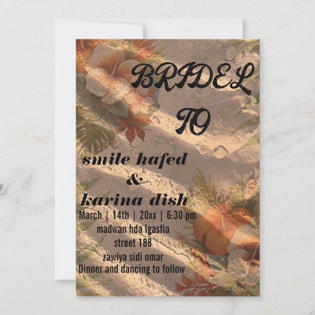 Convite de Casamento Arco-Íris Moderno 00's Apenas (Frente)