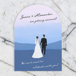 Convite de Casamento Arco Moderno