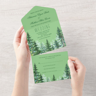 Convite de Casamento Árvore de Natal