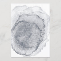 Convite de Casamento Azul à Meia-Noite de vazio