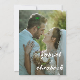 convite de casamento azul elegante e simples e lux