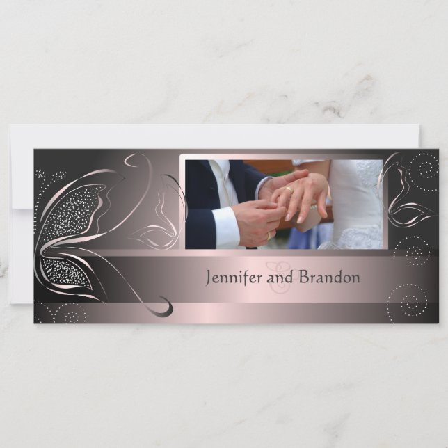 Convite de Casamento Azure (Frente)