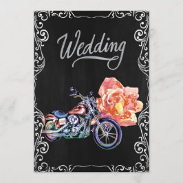 Convite de Casamento Biker