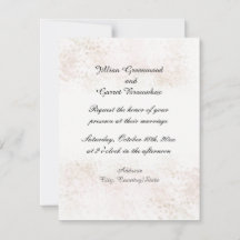 Convite de Casamento Blush Flush