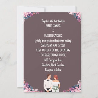 Convite de Casamento Boho Chic