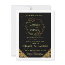 Convite de Casamento Botânico Verde Sage Elegante