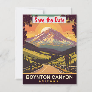 Convite de casamento Boynton Canyon Arizona Trail