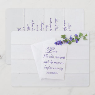 convite de casamento branco em madeira